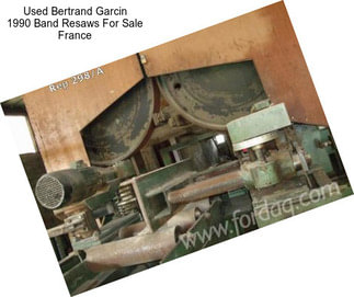 Used Bertrand Garcin 1990 Band Resaws For Sale France