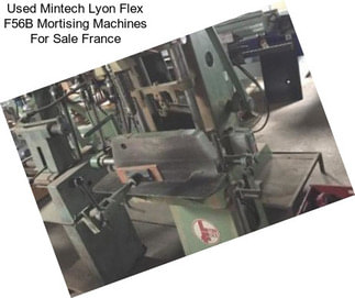 Used Mintech Lyon Flex F56B Mortising Machines For Sale France