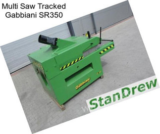 Multi Saw Tracked Gabbiani SR350