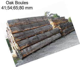 Oak Boules 41;54;65;80 mm