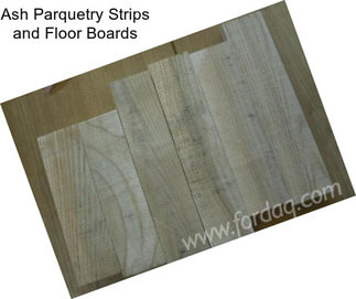 Ash Parquetry Strips and Floor Boards