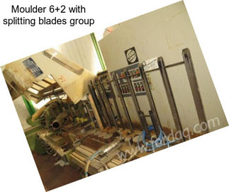 Moulder 6+2 with splitting blades group