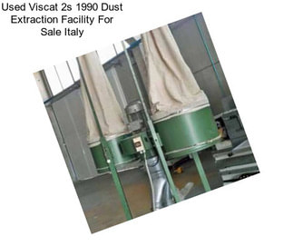 Used Viscat 2s 1990 Dust Extraction Facility For Sale Italy