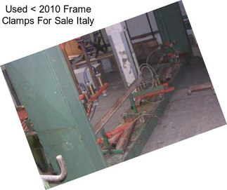 Used < 2010 Frame Clamps For Sale Italy