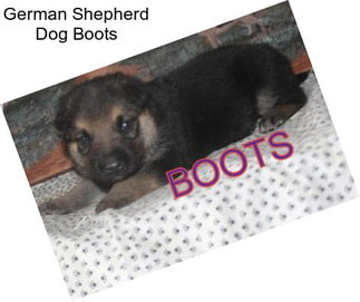 German Shepherd Dog Boots