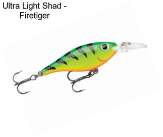 Ultra Light Shad - Firetiger