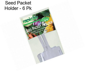 Seed Packet Holder - 6 Pk