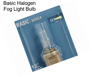 Basic Halogen Fog Light Bulb