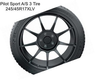 Pilot Sport A/S 3 Tire 245/45R17XLV