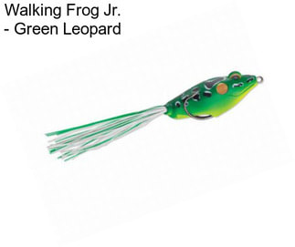 Walking Frog Jr. - Green Leopard