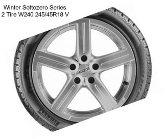 Winter Sottozero Series 2 Tire W240 245/45R18 V