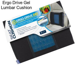 Ergo Drive Gel Lumbar Cushion