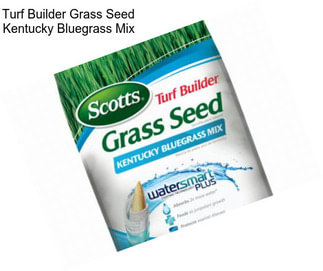 Turf Builder Grass Seed Kentucky Bluegrass Mix