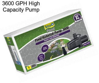 3600 GPH High Capacity Pump