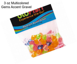 3 oz Multicolored Gems Accent Gravel