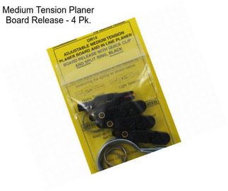 Medium Tension Planer Board Release - 4 Pk.