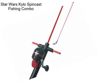 Star Wars Kylo Spincast Fishing Combo