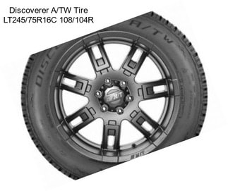 Discoverer A/TW Tire LT245/75R16C 108/104R