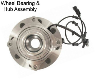 Wheel Bearing & Hub Assembly