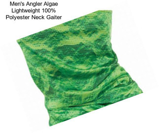 Men\'s Angler Algae Lightweight 100% Polyester Neck Gaiter