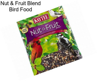 Nut & Fruit Blend Bird Food