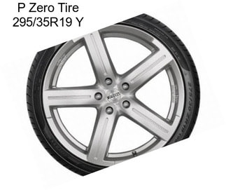 P Zero Tire 295/35R19 Y