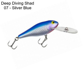 Deep Diving Shad 07 - Silver Blue