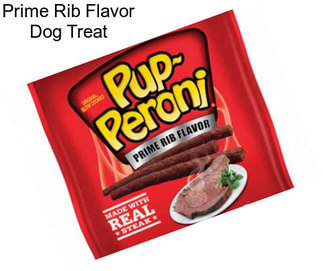 Prime Rib Flavor Dog Treat