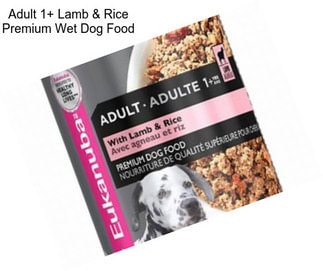 Adult 1+ Lamb & Rice Premium Wet Dog Food