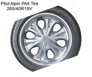 Pilot Alpin PA4 Tire 265/40R19V