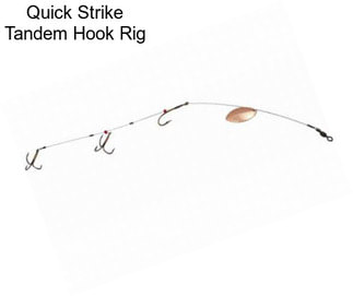 Quick Strike Tandem Hook Rig