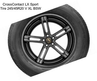 CrossContact LX Sport Tire 245/45R20 V XL BSW