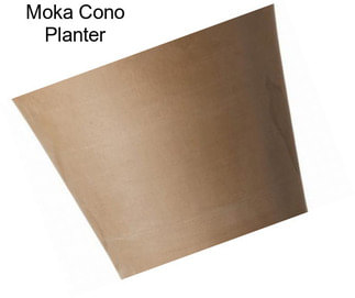 Moka Cono Planter