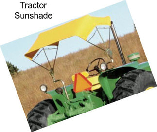 Tractor Sunshade