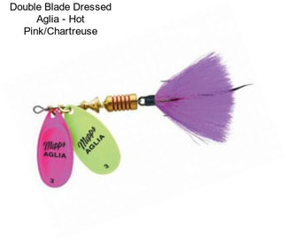 Double Blade Dressed Aglia - Hot Pink/Chartreuse