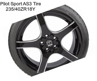 Pilot Sport AS3 Tire 235/40ZR18Y