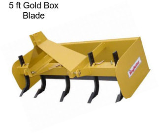 5 ft Gold Box Blade