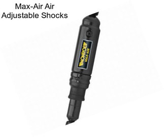 Max-Air Air Adjustable Shocks