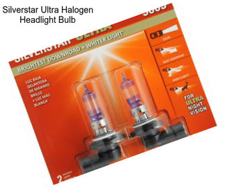 Silverstar Ultra Halogen Headlight Bulb