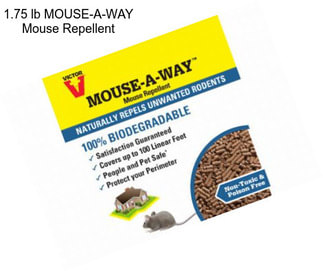 1.75 lb MOUSE-A-WAY Mouse Repellent