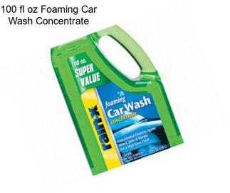 100 fl oz Foaming Car Wash Concentrate