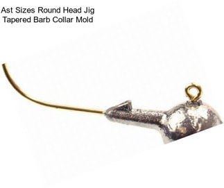 Ast Sizes Round Head Jig Tapered Barb Collar Mold