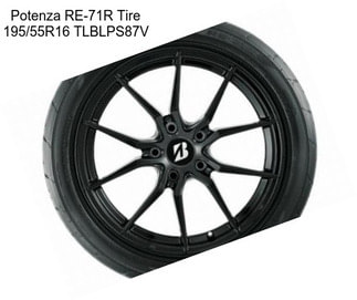 Potenza RE-71R Tire 195/55R16 TLBLPS87V