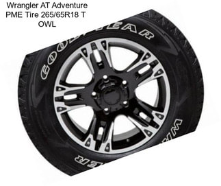 Wrangler AT Adventure PME Tire 265/65R18 T  OWL