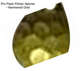 Pro Flash Flicker Spinner - Hammered Gold