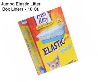 Jumbo Elastic Litter Box Liners - 10 Ct.