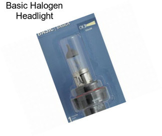 Basic Halogen Headlight