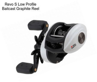 Revo S Low Profile Baitcast Graphite Reel