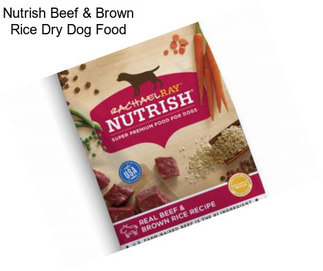 Nutrish Beef & Brown Rice Dry Dog Food