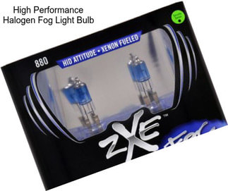 High Performance Halogen Fog Light Bulb